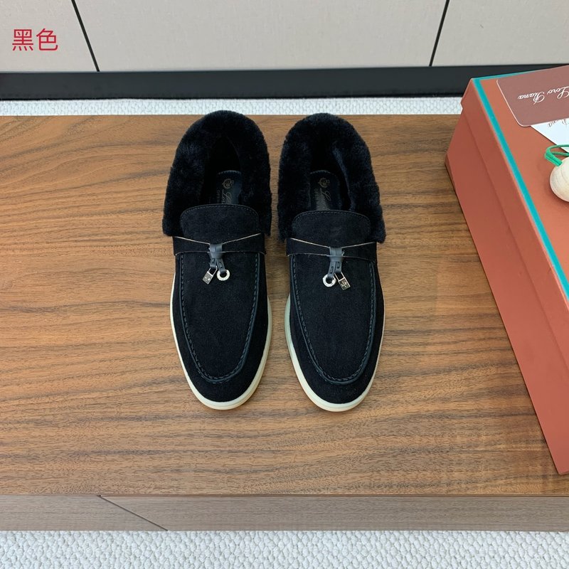 로로피아나 양모 로퍼 슈즈 001-214058
