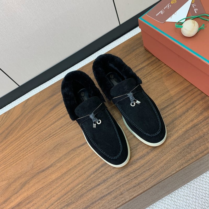 로로피아나 양모 로퍼 슈즈 001-214058