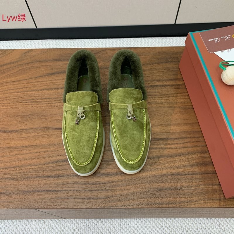 로로피아나 양모 로퍼 슈즈 001-214068