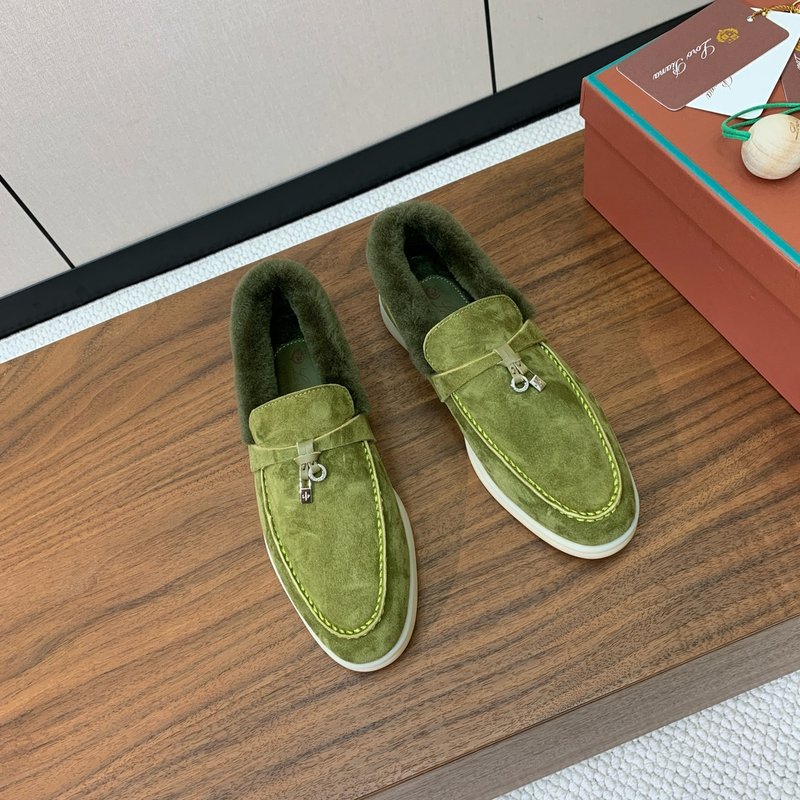 로로피아나 양모 로퍼 슈즈 001-214068