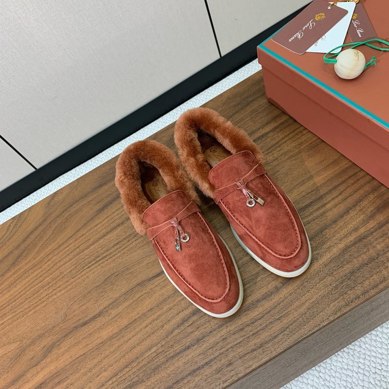 양모 로퍼 빈티지 우아함 001-214077