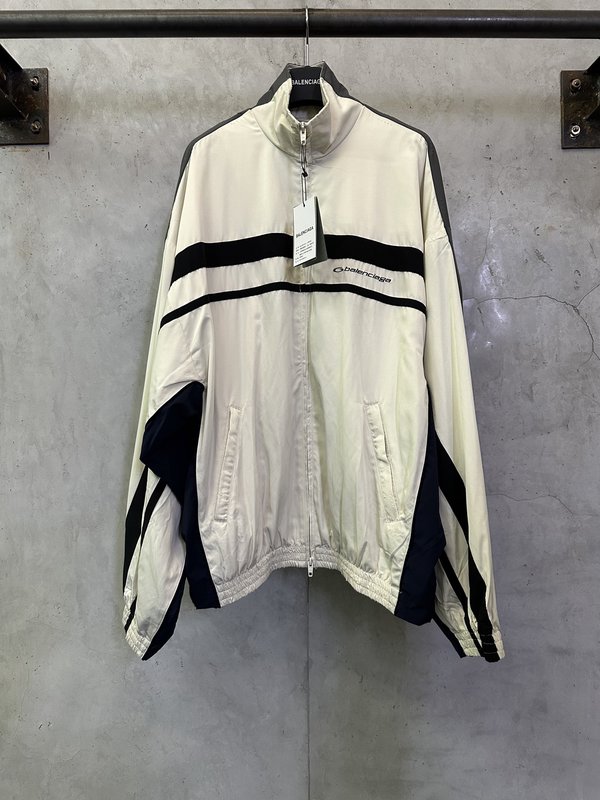 발렌시아가 스플릿 컬러 윈드브레이커 자켓 001-215266