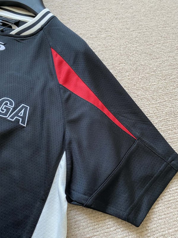 발렌시아가 NBA 콜라보 컬러 블록 오버핏 티셔츠 001-215274