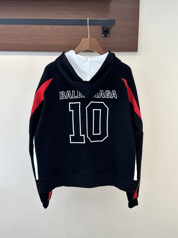 발렌시아가 NBA 콜라보 플리스 후드 자켓 001-215280