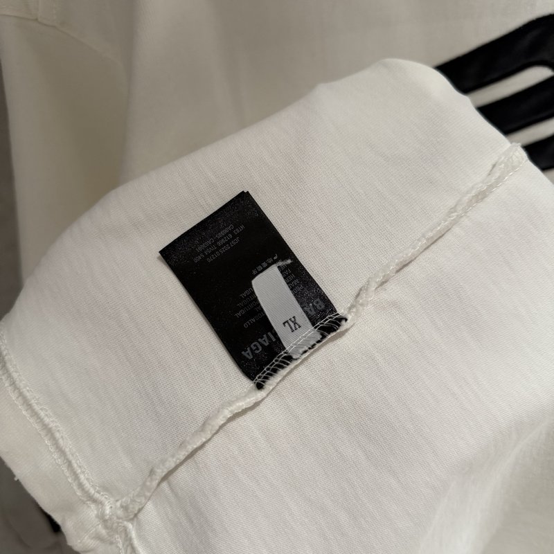 발렌시아가 자수 반팔 티셔츠 001-215299