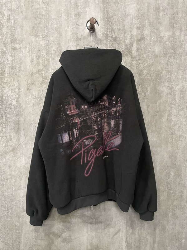 발렌시아가 스트리트 테디 후드 자켓 001-215431