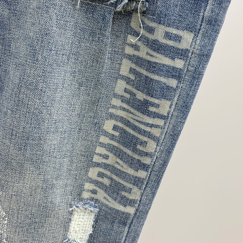발렌시아가 남성 데님 진 001-215496