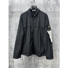 스톤아일랜드 메탈릭 나일론 방풍 자켓 001-215509