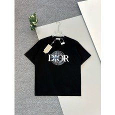 디올 스톤아일랜드 콜라보 자수 반팔 티셔츠 001-215546
