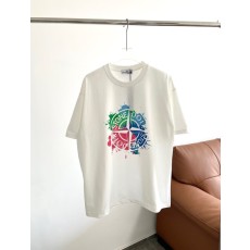 스톤아일랜드 콜라보 스플래시 디자인 반팔 티셔츠 001-215564