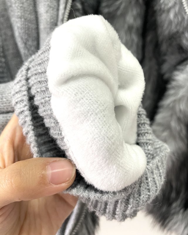 스톤아일랜드 그레이 스탠드 칼라 지퍼 패딩 001-215584