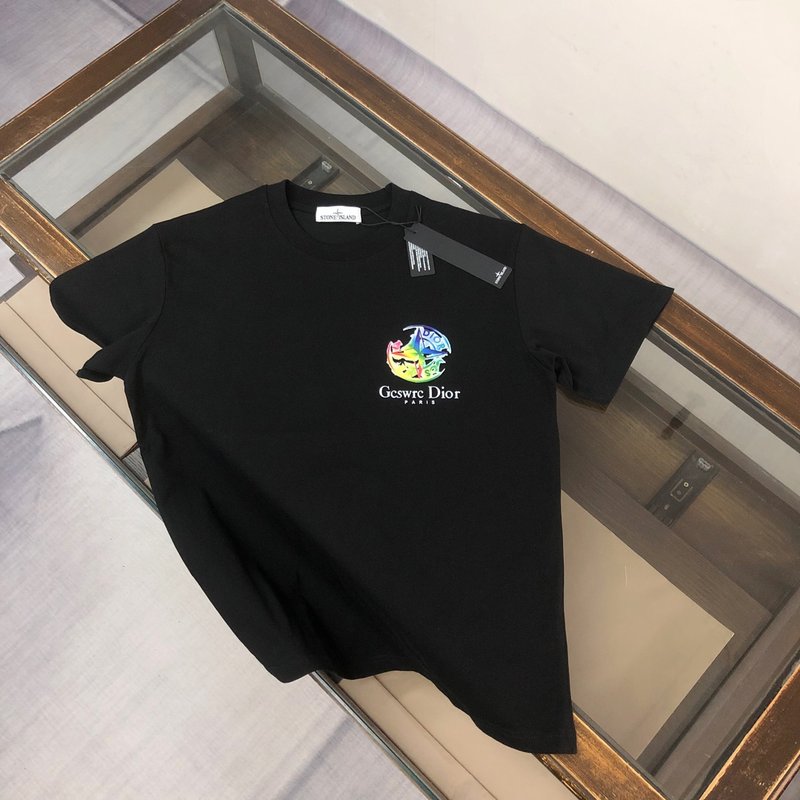 스톤아일랜드 면 반팔 티셔츠 001-215748