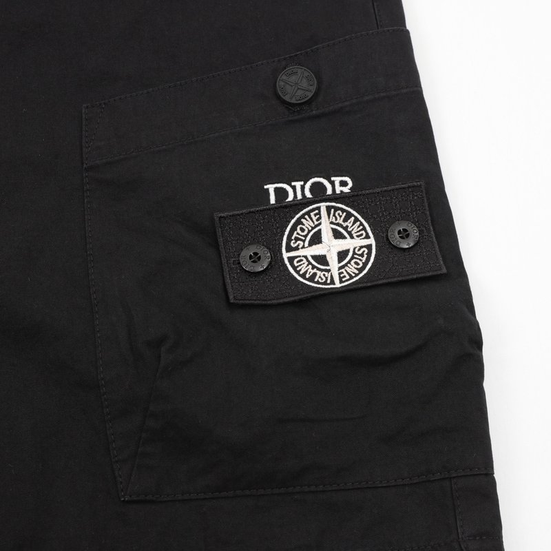 디올 스톤아일랜드 로고 반바지 001-215826