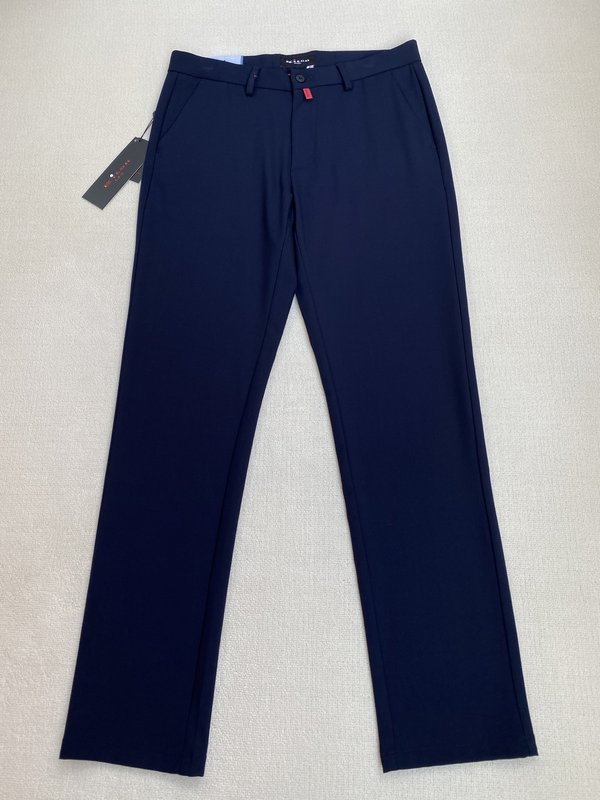 Kiton 남성 비즈니스 캐주얼 슬랙스 001-216034