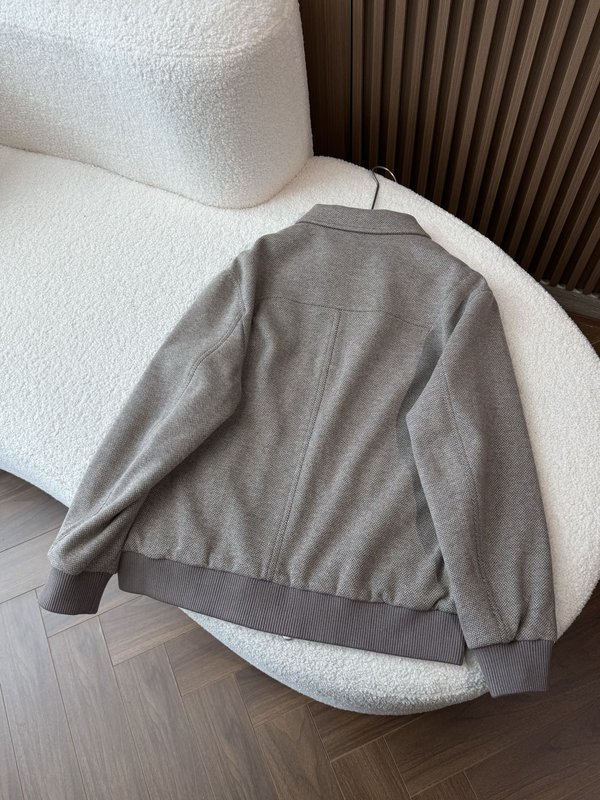 Kiton 가을 겨울 턱도리 헤링본 비즈니스 캐주얼 자 001-216041