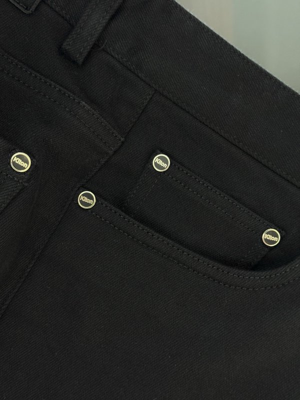 Kiton 남성 기모 캐주얼 슬랙스 001-216044