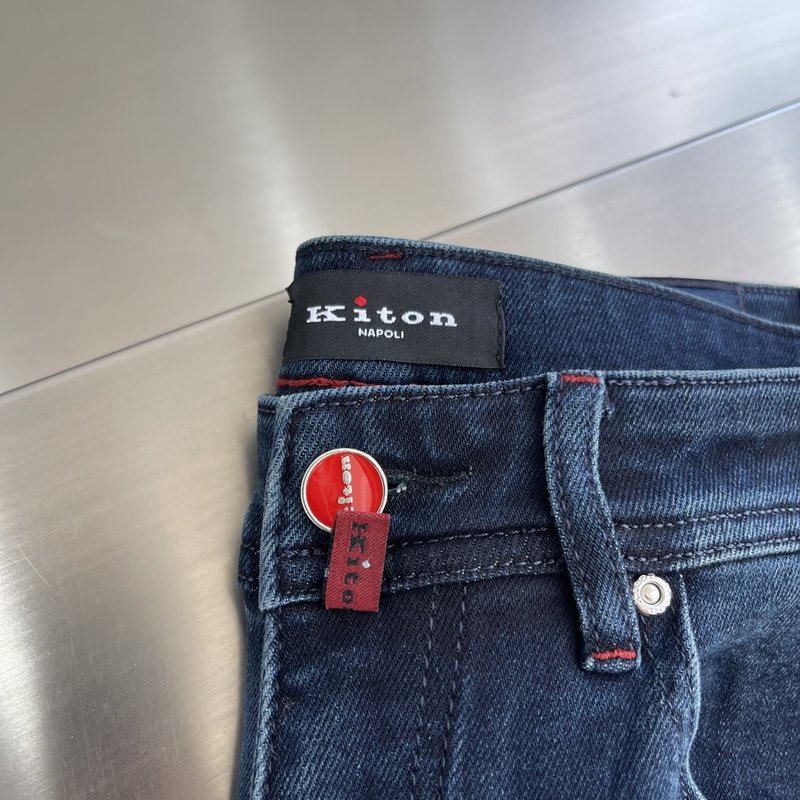 키톤 남성용 수입 원단 스트레치 데님 팬츠 001-216058