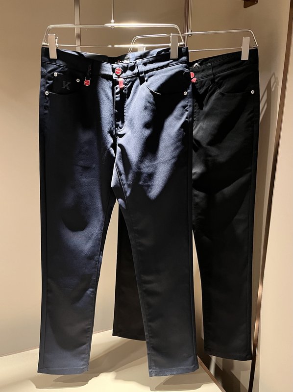 Kiton 남성 프리미엄 캐주얼 슬림핏 롱팬츠 001-216072