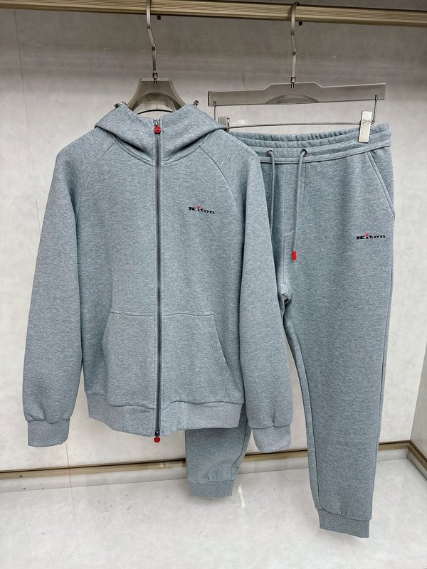 Kiton 가을 겨울 캐주얼 패션 세트 001-216079