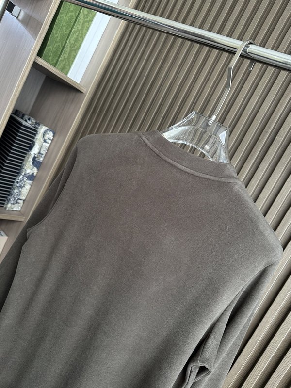 Kiton 웜진저 텐셀 드론 가을 겨울 티셔츠 001-216104
