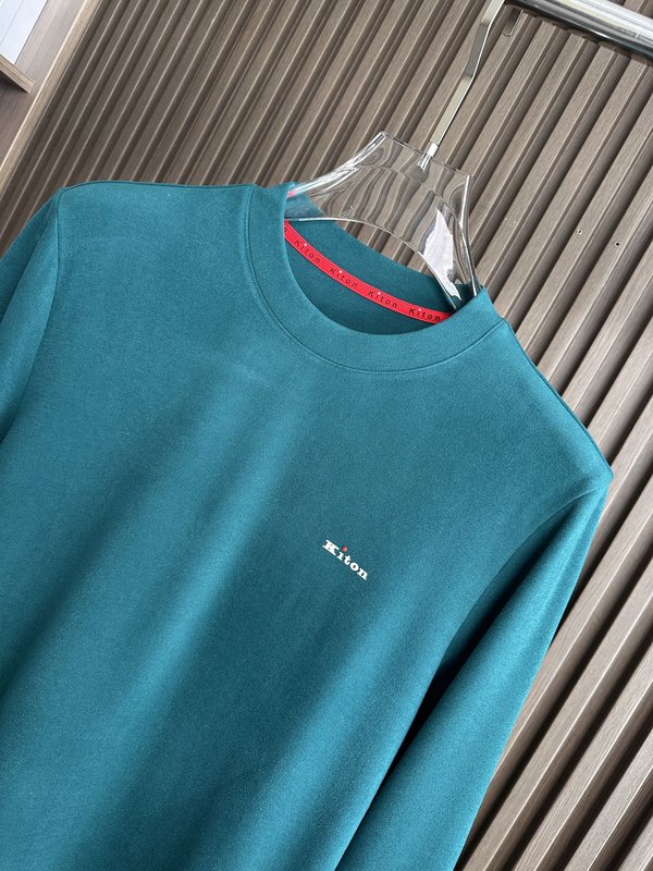Kiton 웜진저 텐셀 드론 가을 겨울 니트 001-216113