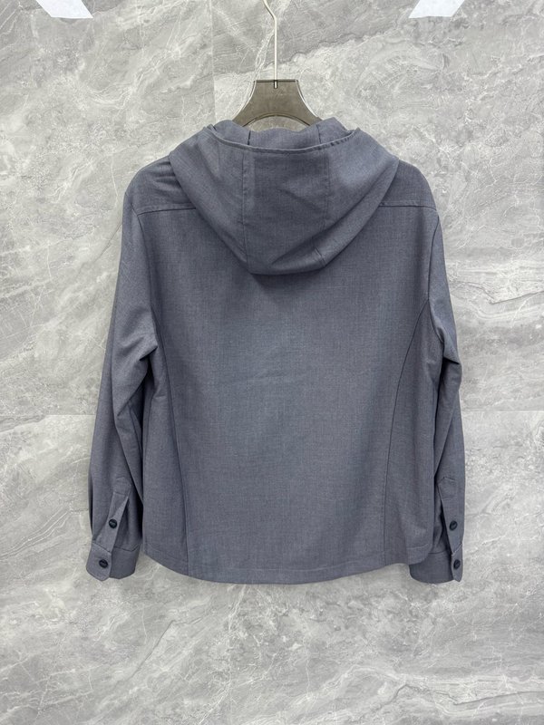 Kiton 비즈니스 심플 후드 자켓 001-216143