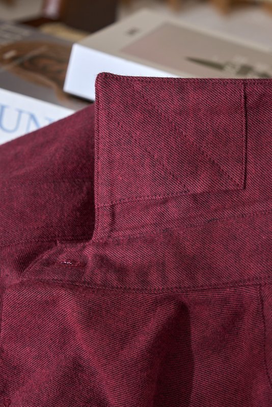 Kiton 남성 두꺼운 벨벳 셔츠 001-216174