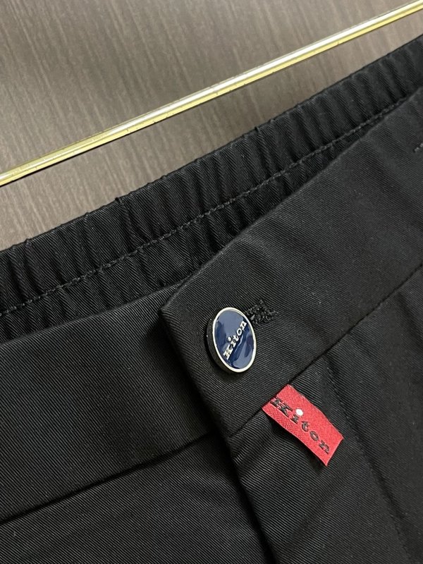 Kiton 빈티지 캐주얼 슬랙스 남성용 001-216199