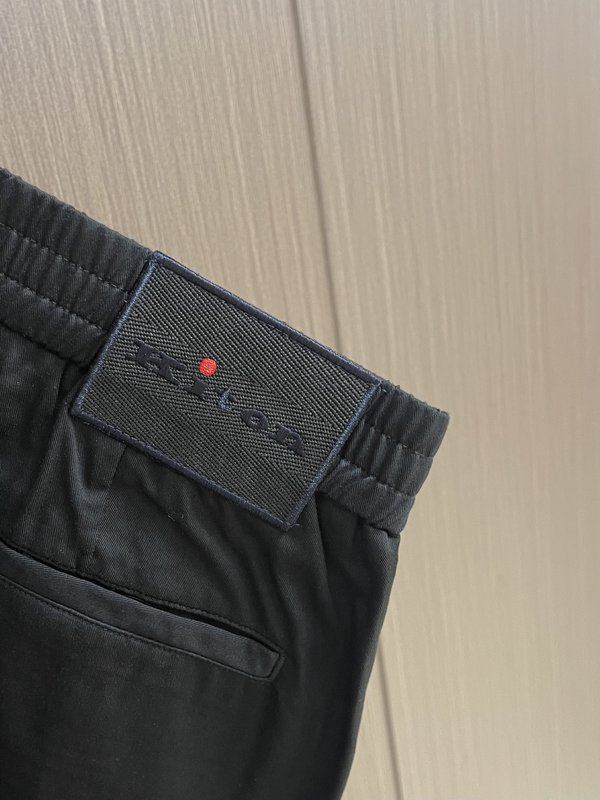 Kiton 빈티지 캐주얼 슬랙스 남성용 001-216199