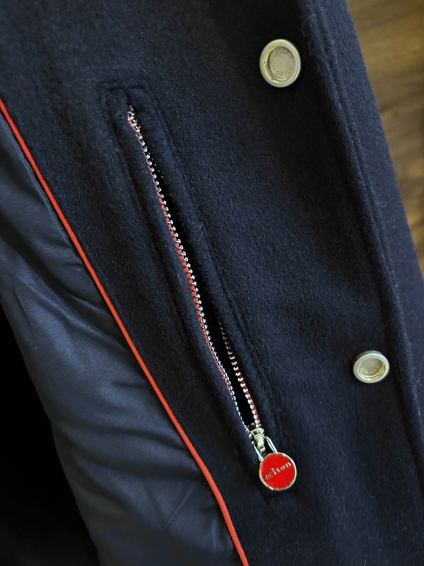 Kiton 울 캐시미어 혼방 남성 셔츠 자켓 001-216210