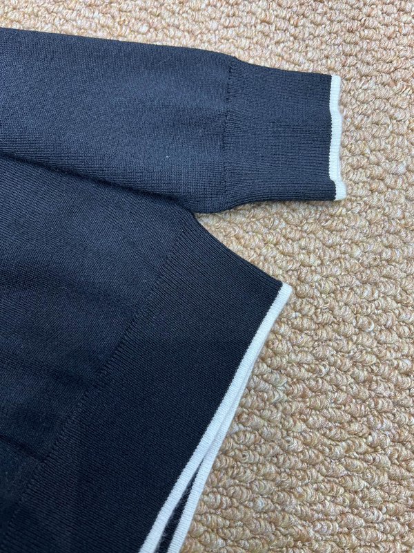 Kiton 미들 칼라 울 카디건 남성용 001-216215
