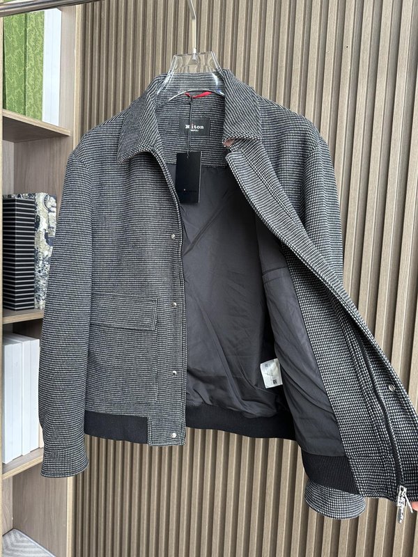 Kiton 올드머니 스타일 가을 겨울 울 자켓 001-216221