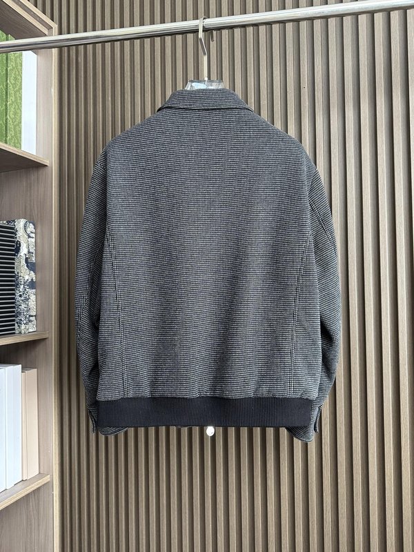 Kiton 올드머니 스타일 가을 겨울 울 자켓 001-216221