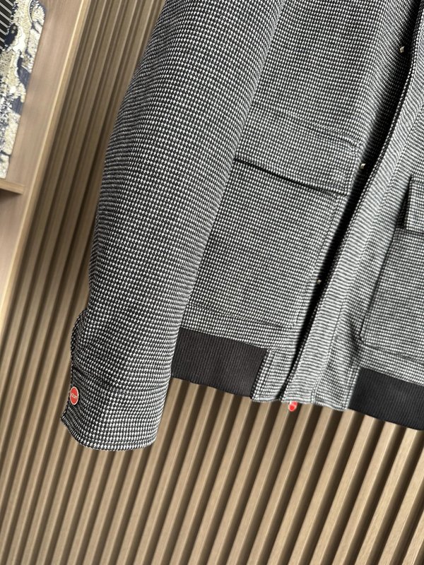 Kiton 올드머니 스타일 가을 겨울 울 자켓 001-216221