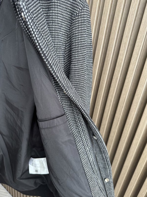 Kiton 올드머니 스타일 가을 겨울 울 자켓 001-216221