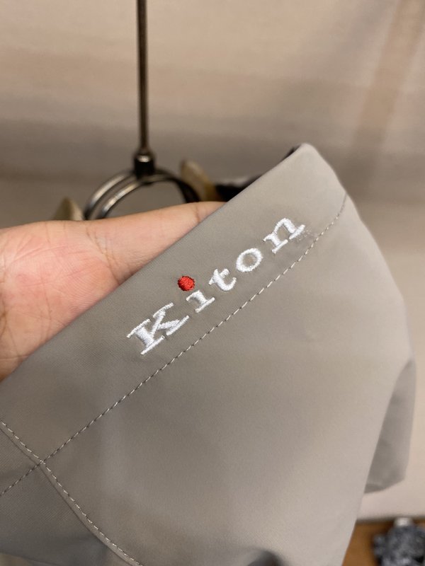 Kiton 남성 캐주얼 맞춤 자켓 아우터 001-216224