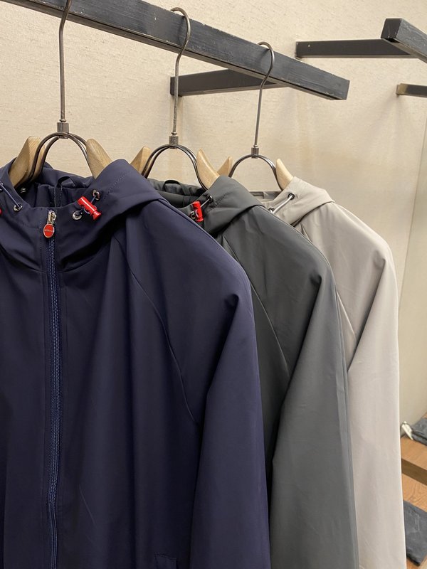 Kiton 남성 캐주얼 맞춤 자켓 아우터 001-216224