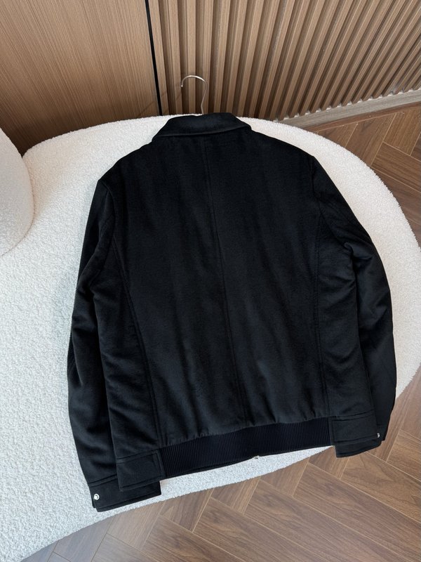 Kiton 남성 클래식 노치드 칼라 비즈니스 캐주얼 울 001-216229