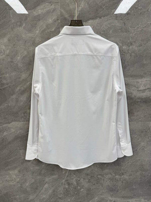 Kiton 남성 비즈니스 캐주얼 면 셔츠 001-216234