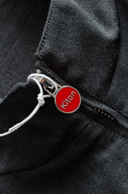 Kiton 남성 캐주얼 스포츠 세트 자켓 및 바지 001-216237
