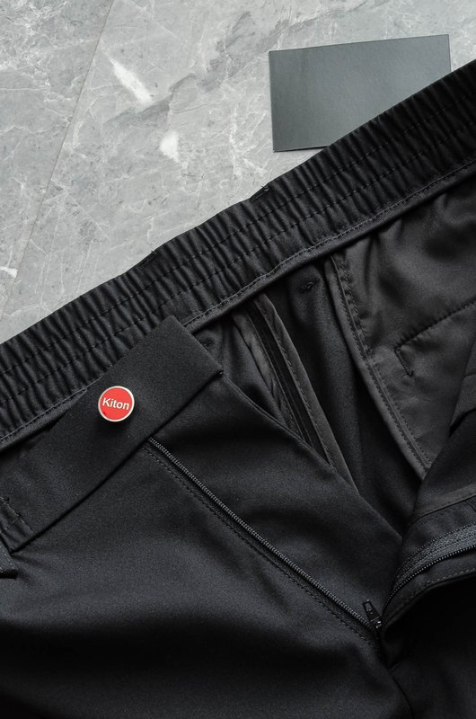 Kiton 남성 캐주얼 스포츠 세트 자켓 바지 001-216240