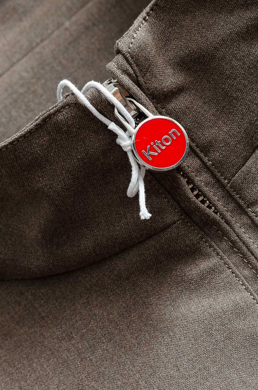 Kiton 남성 캐주얼 스포츠 세트 자켓 및 바지 001-216241