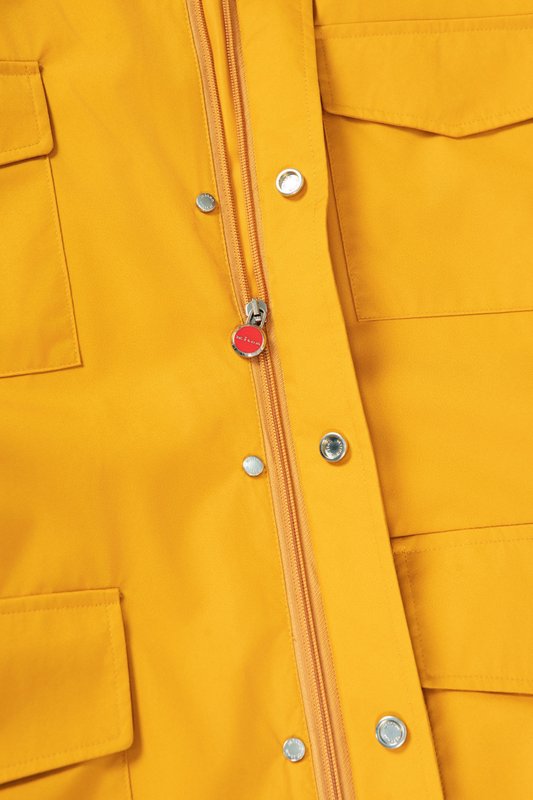 Kiton 스탠드 칼라 웨이스트 조절 가능 트렌치 자켓 001-216260