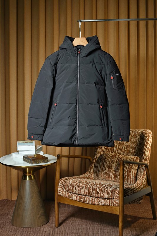 Kiton 가을 겨울 패션 무광 방수 후리스 다운 자켓 001-216263