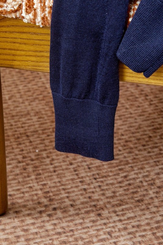 Kiton 남성 폴로 칼라 울 니트 001-216287