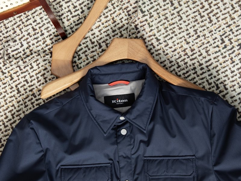 Kiton 남성 가을 겨울 보온 패딩 자켓 001-216302