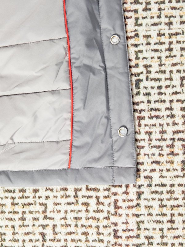 Kiton 가을 겨울 남성용 셔츠 스타일 보온 패딩 재 001-216309
