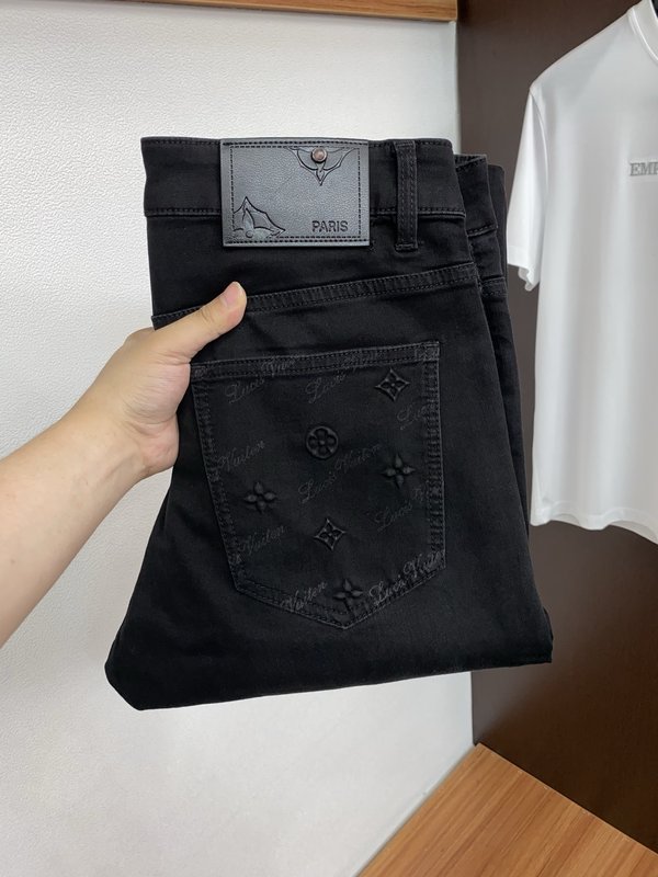 루이비통 남성 하이스트레치 데님 팬츠 001-216441