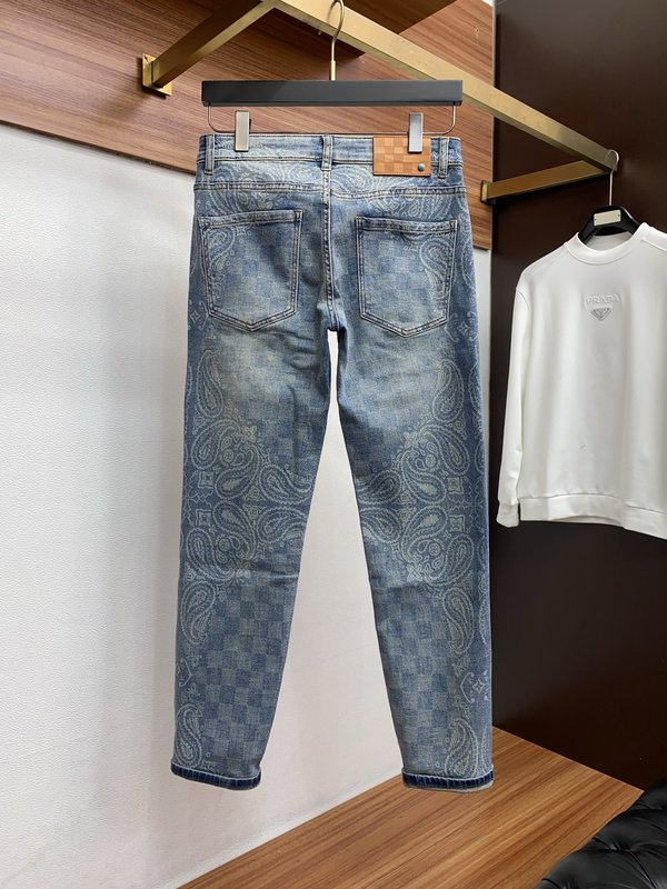 루이비통 하이스트레치 수입 데님 팬츠 001-216453