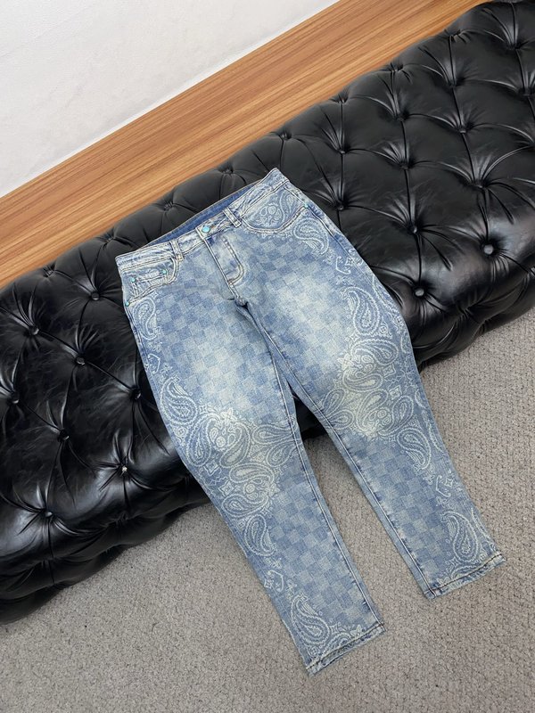루이비통 하이스트레치 수입 데님 팬츠 001-216453